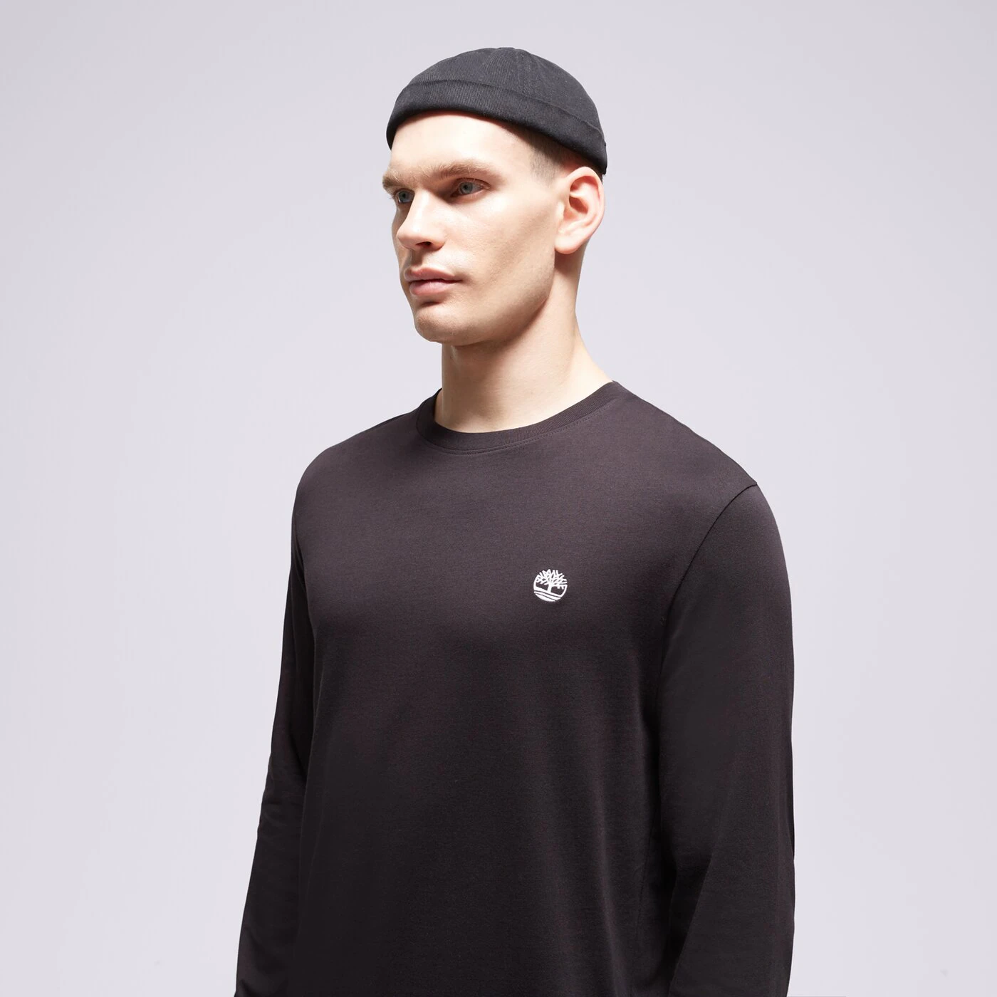 TIMBERLAND T-SHIRT LS DUNSTAN RIVER JERSEY CREW TEE SLIM Schwarz