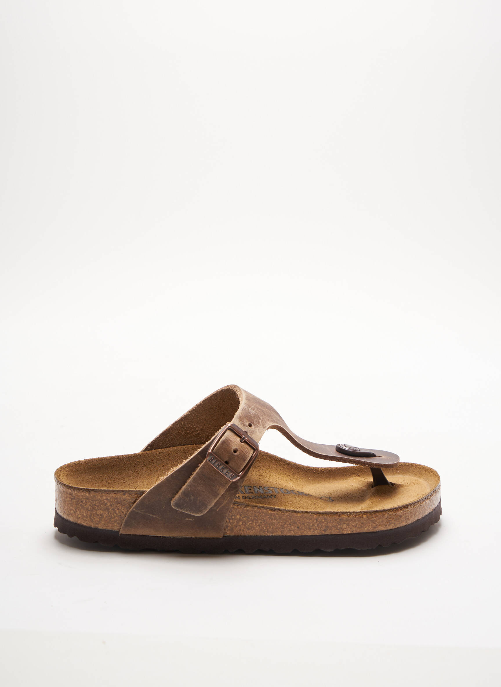 Birkenstock Sandales Nu Pieds Femme couleur marron