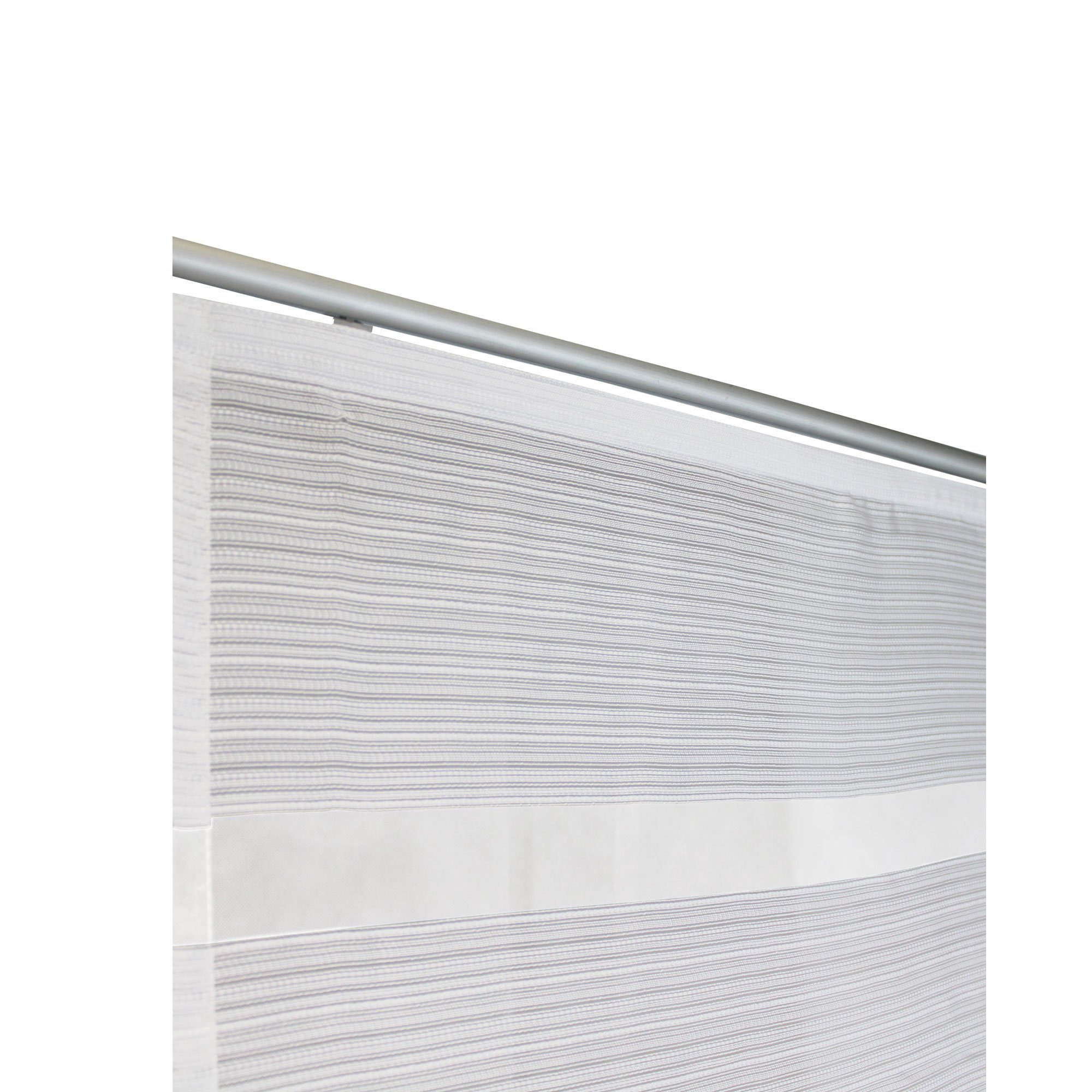 Schiebegardine Flächenvorhang 60x245 cm halbtransparent gestreift Schiebegardine, Haus und Deko, Paneelwagen (1 St), halbtransparent, Polyester