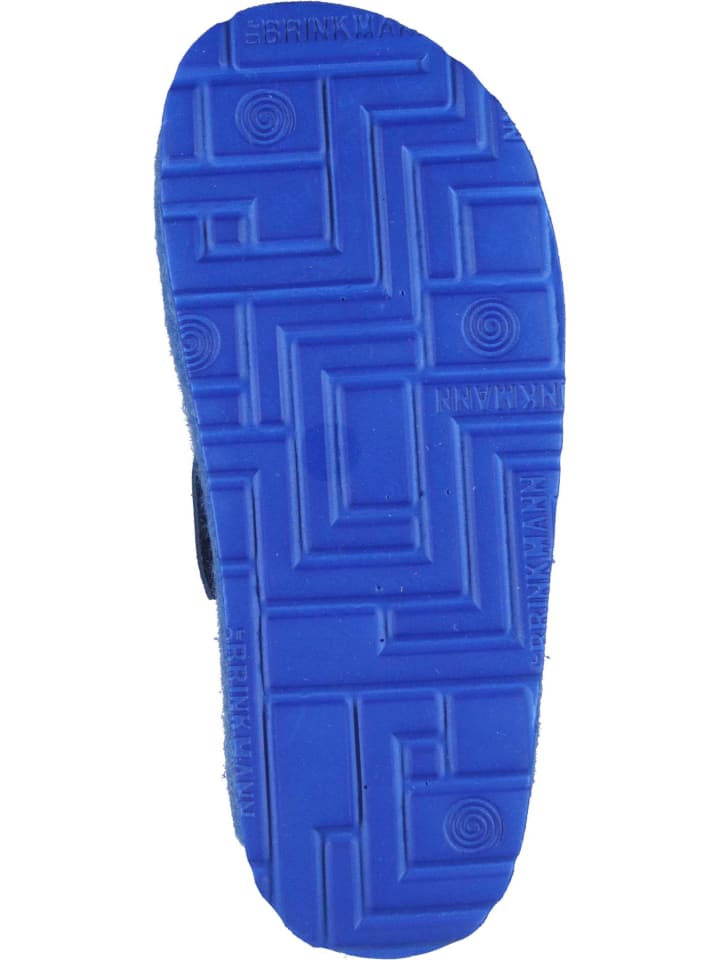 Dr. BRINKMANN Klassische Hausschuhe in blau günstig kaufen