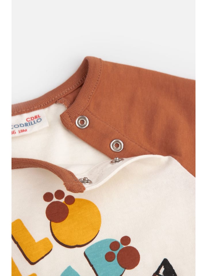 Coccodrillo T-Shirt mit kurzen Ärmeln in bunt günstig kaufen