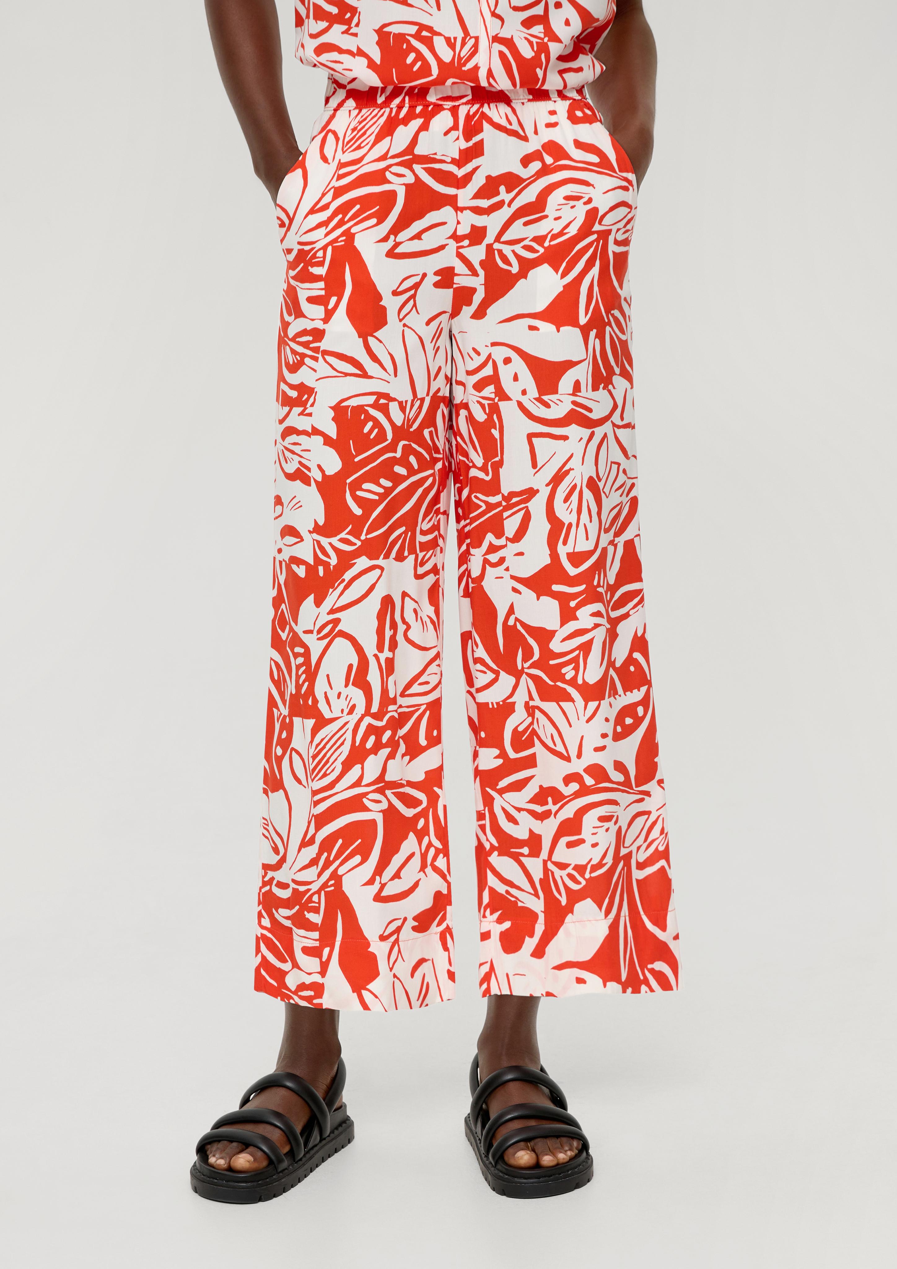Relaxed: Hose aus Viskose  2131791-25A0