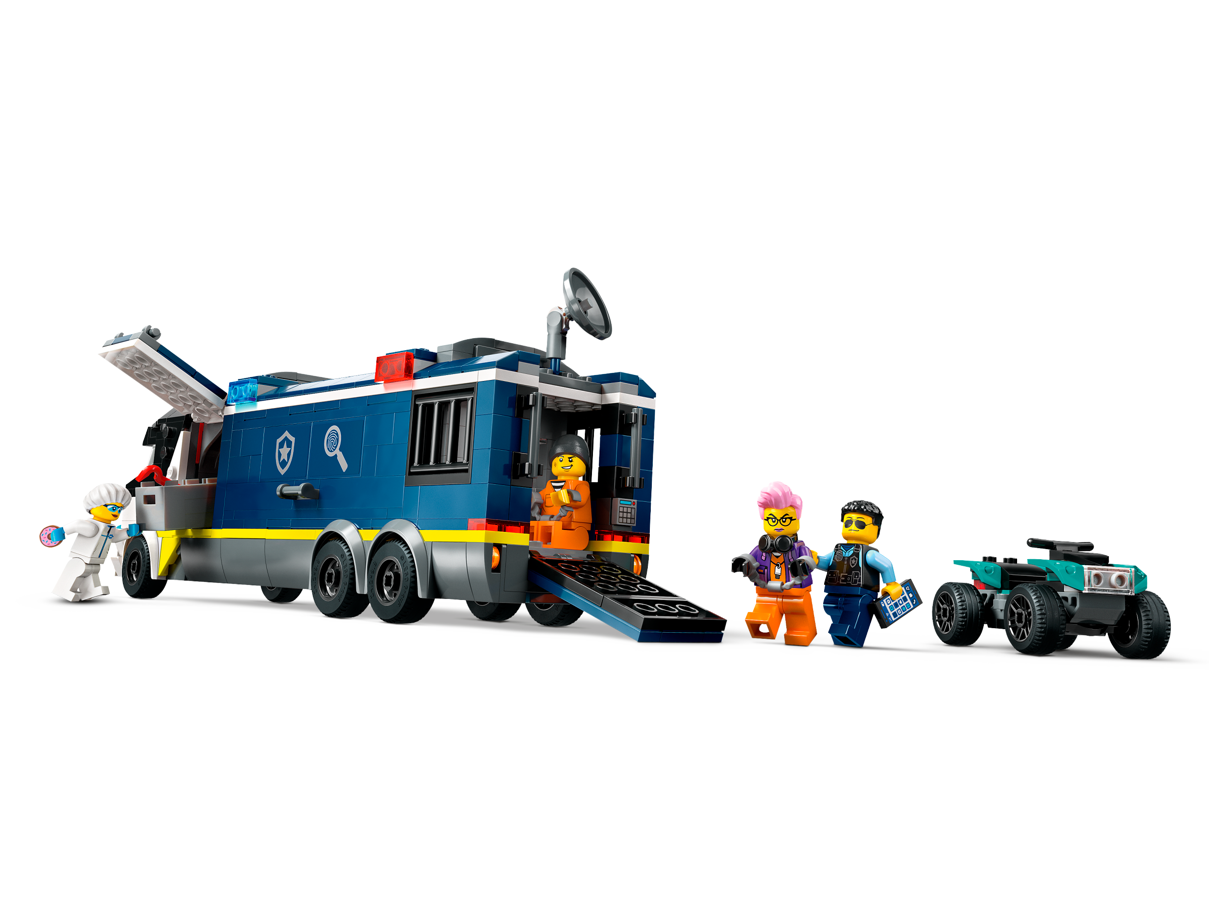 Polizeitruck mit Labor 60418