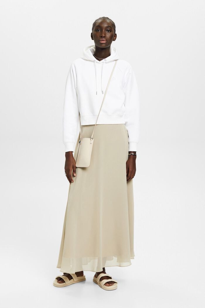 Maxi-Rock aus Chiffon