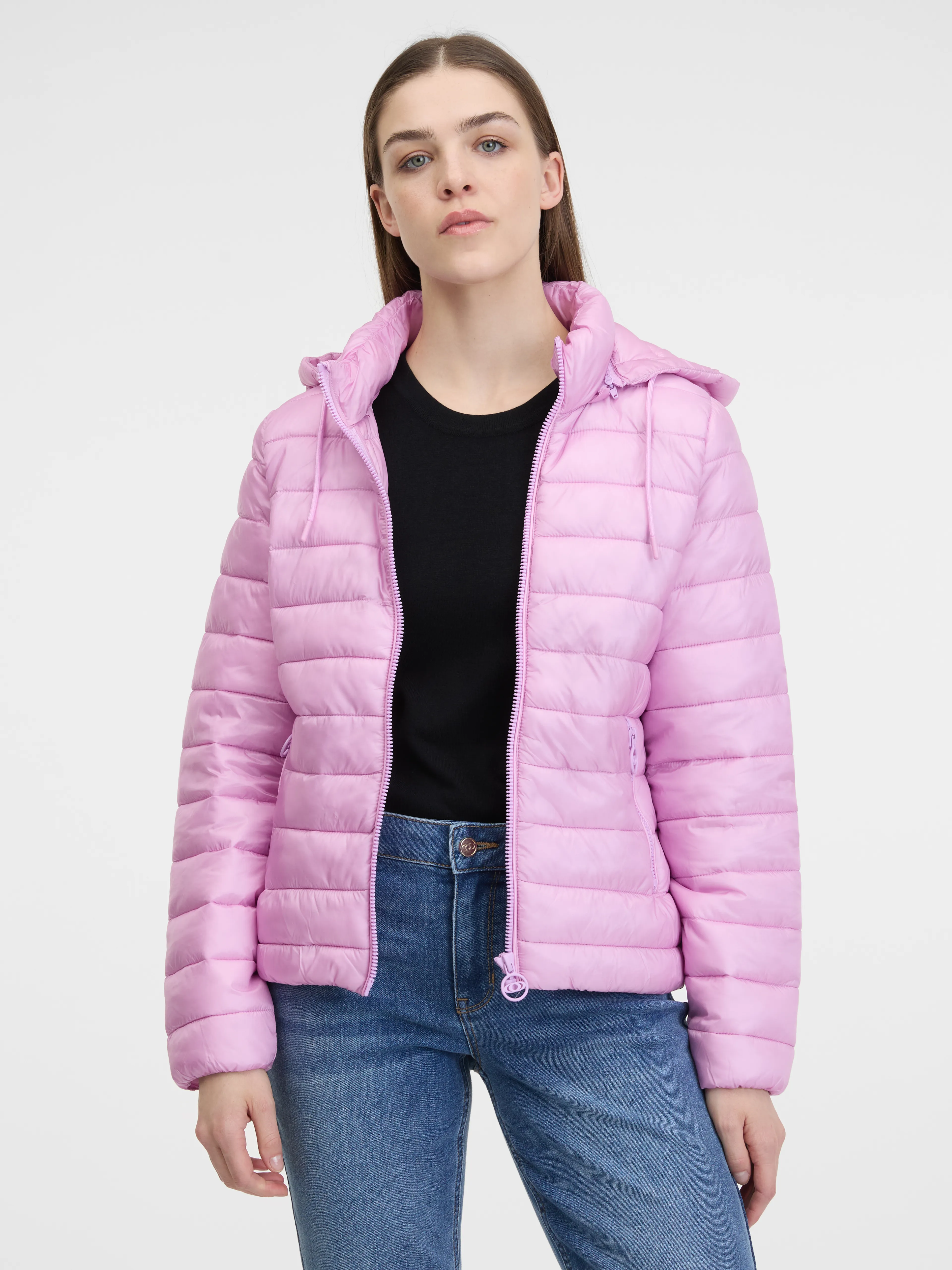 Rosa Damen-Steppjacke ORSAY