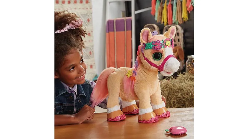 Hasbro - FurReal Friends - furReal Cinnamon, mein stylisches Pony