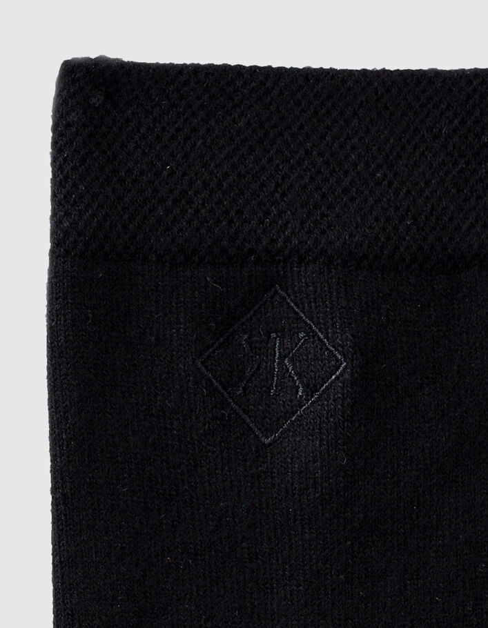 Lot de 2 paires de chaussettes noires Homme