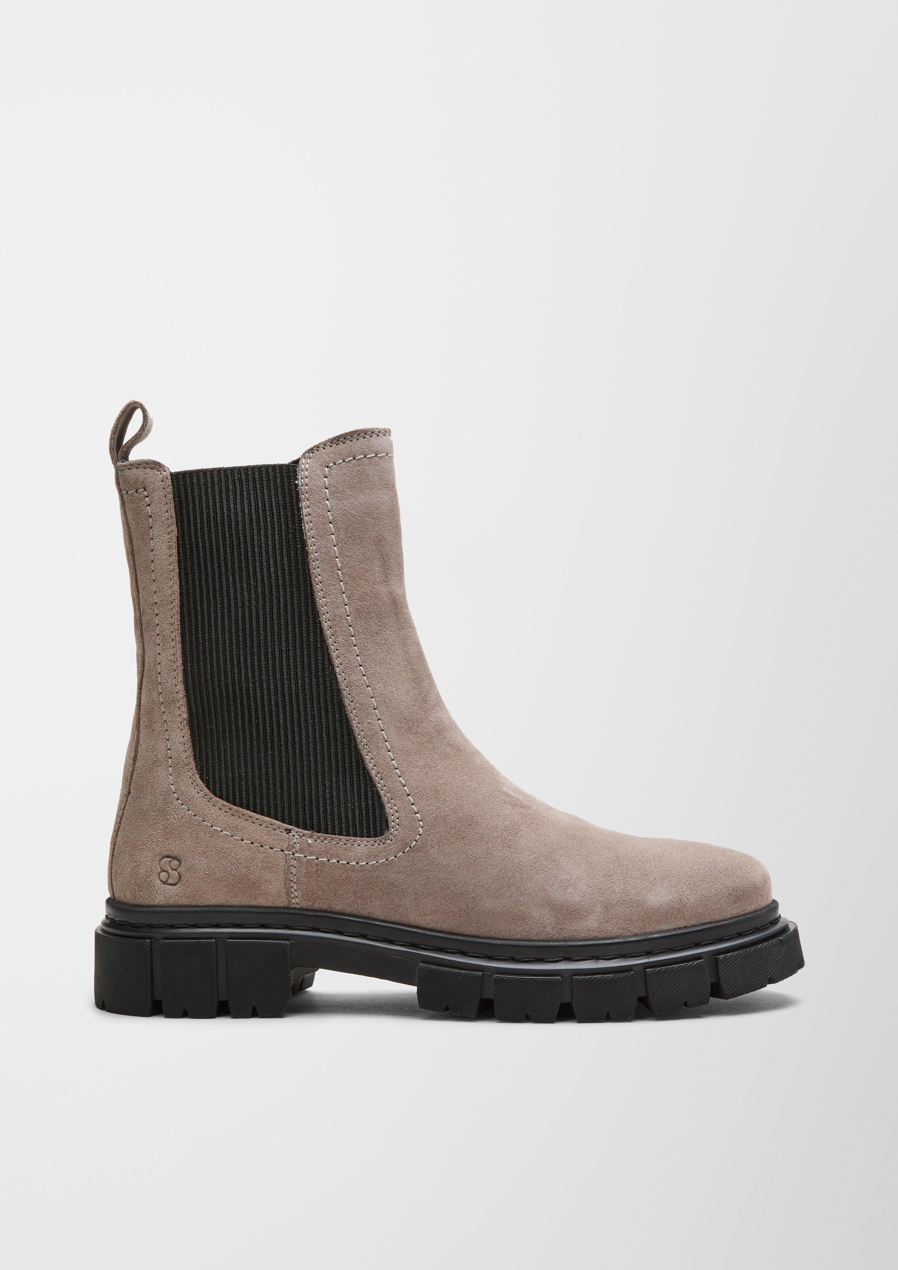 Stiefel aus Veloursleder  6006576-341
