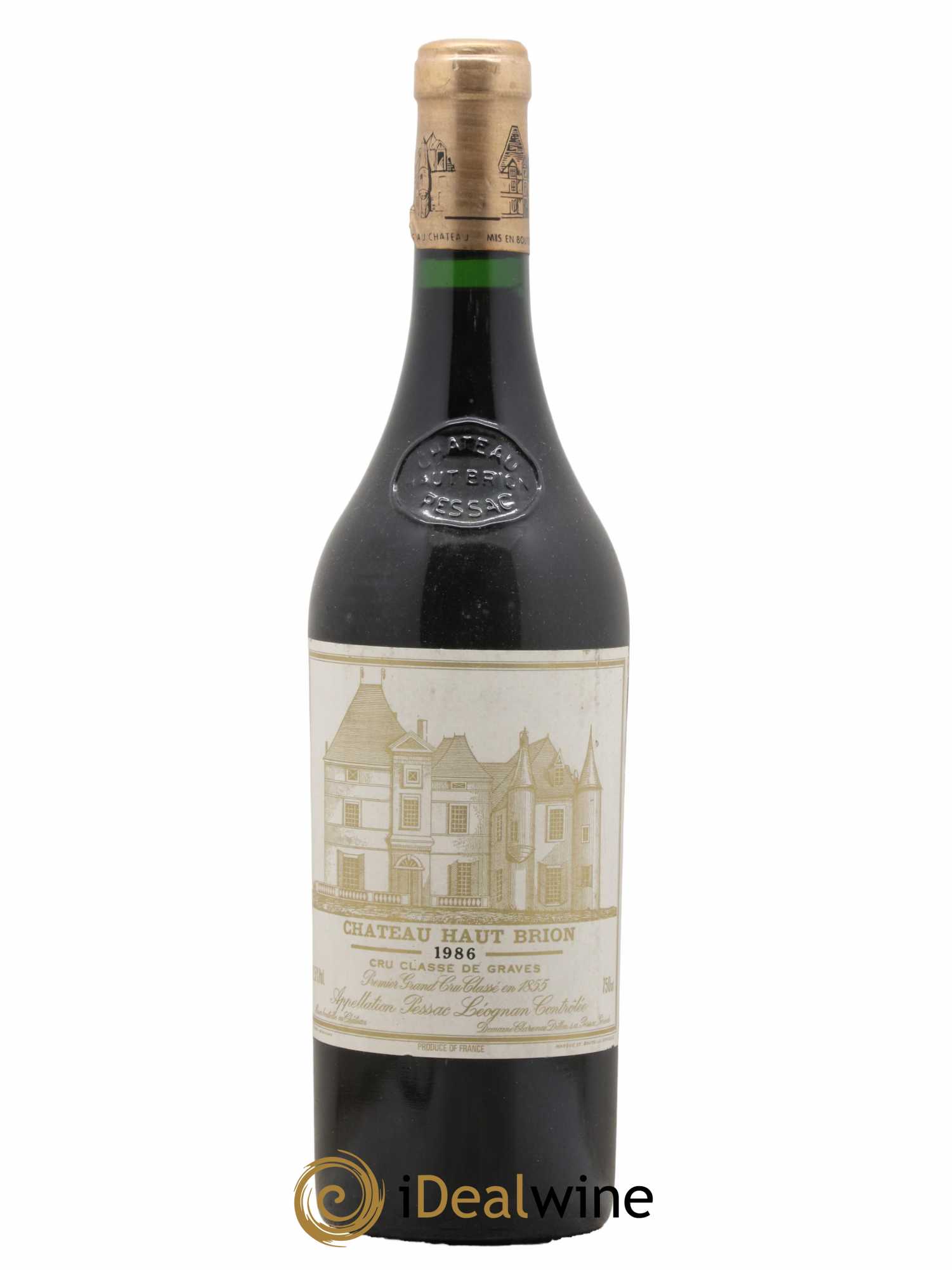 Château Haut Brion 1er Grand Cru Classé  1986 - Lot de 1 Bouteille