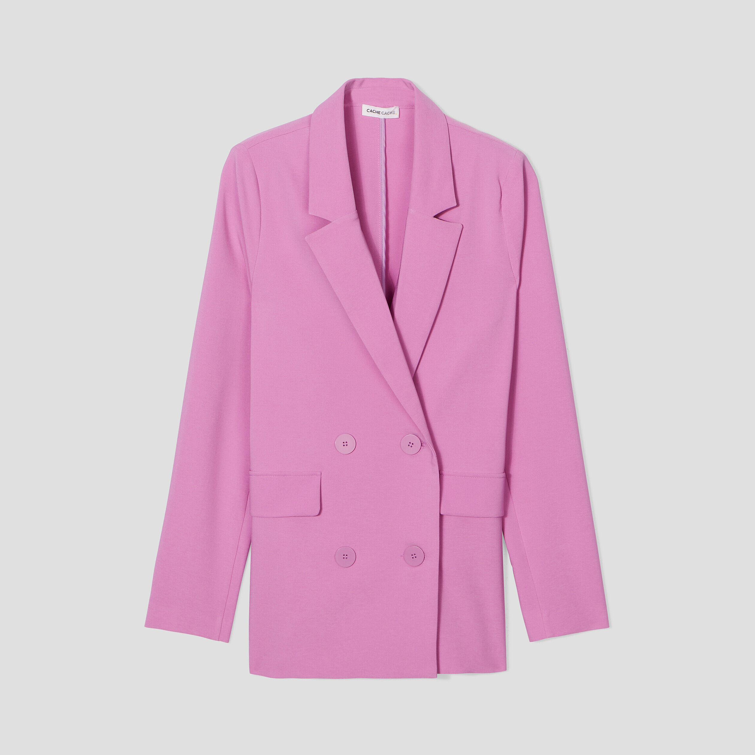 Veste blazer violet femme | Cache Cache