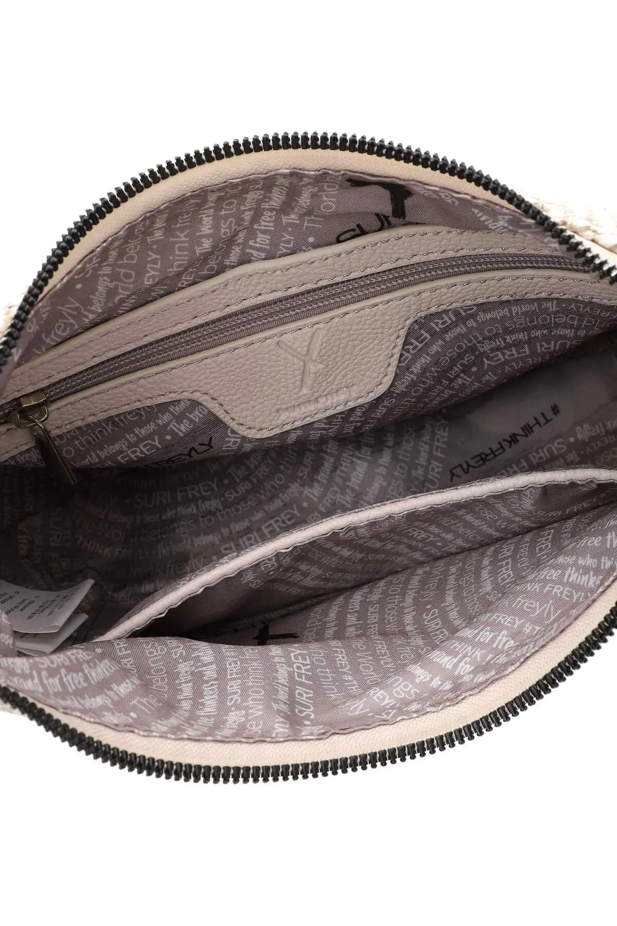 SURI FREY  Handtasche - Ecru - Strukturiert