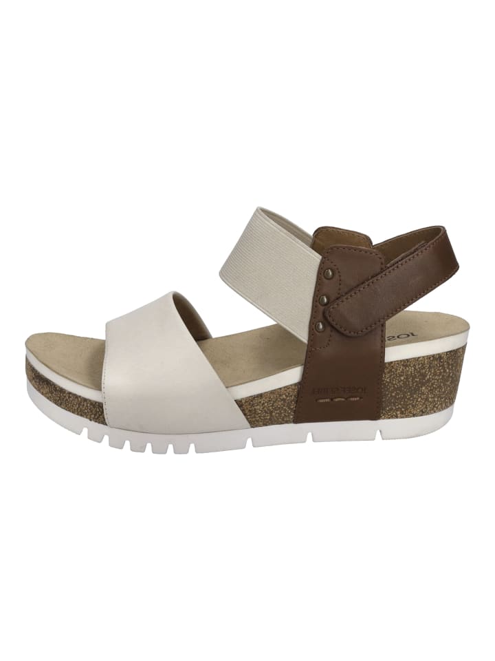 Josef Seibel Sandale Quinn 09 in creme-kombi günstig kaufen