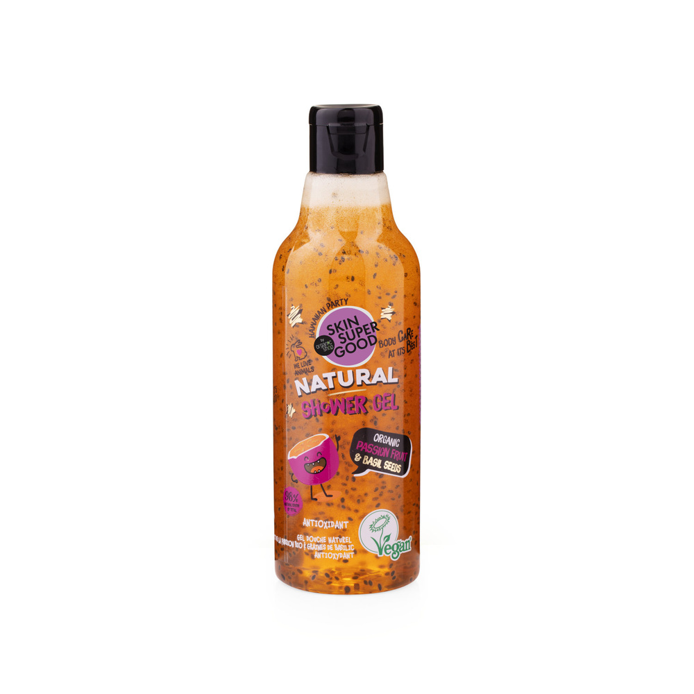 organic shop Gel Douche Naturel Passion & Basilic, 250 ml Gel douche
