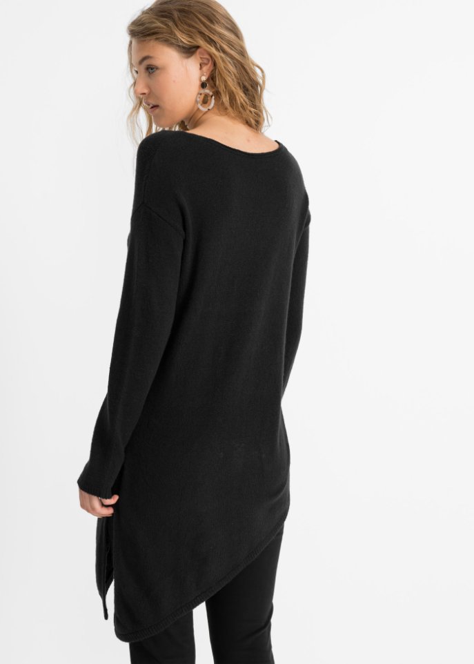 Asymmetrischer Pullover