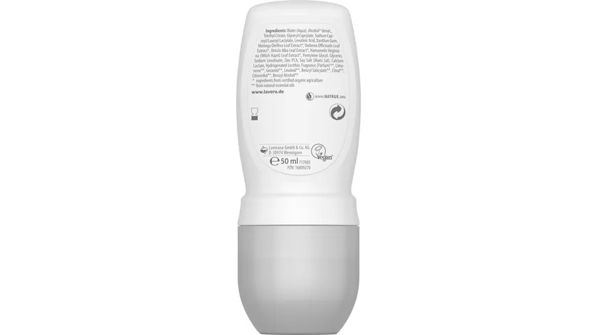lavera Deo Roll-on NATURAL & INVISIBLE 50 ml