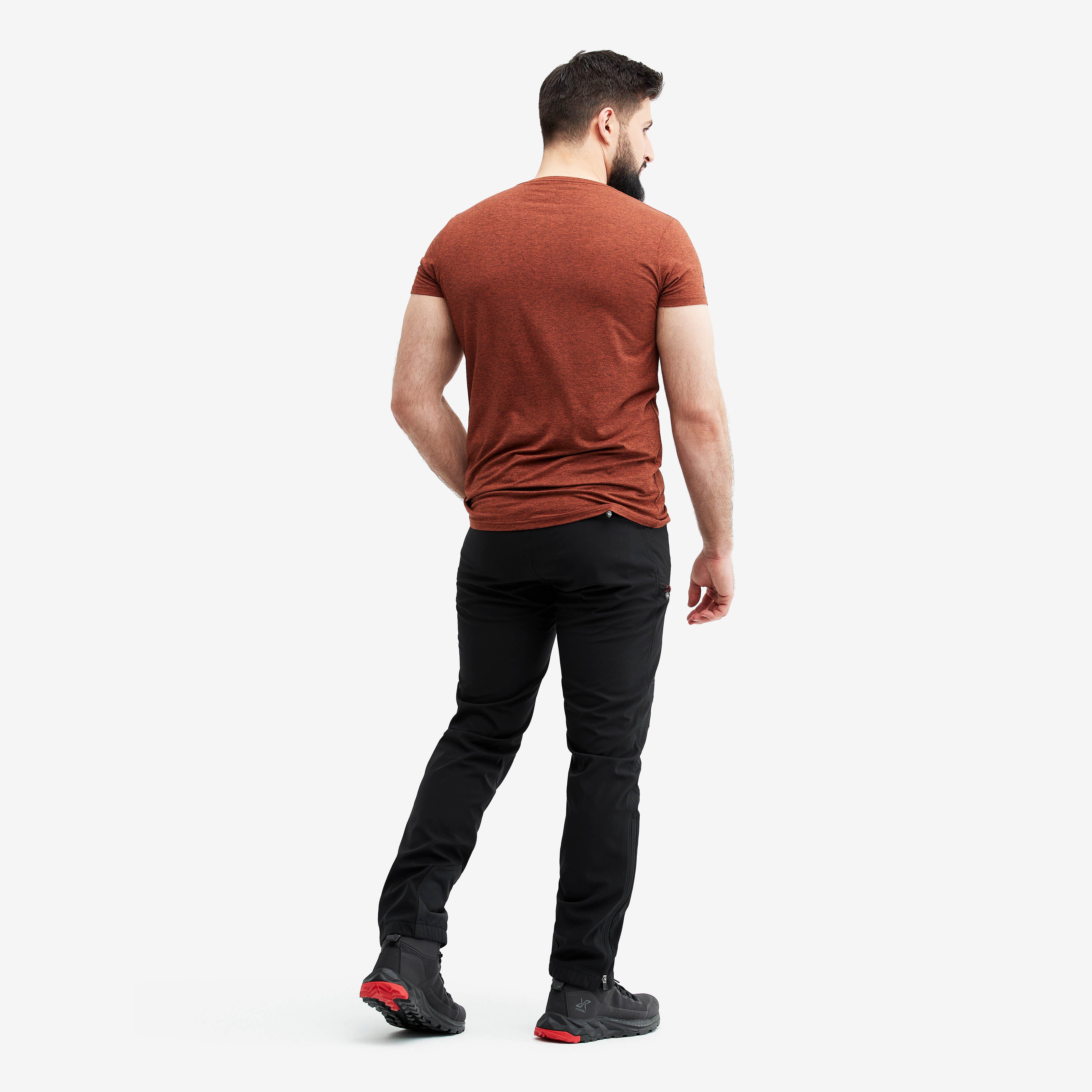 Trail Pants Homme Black/Russet Brown