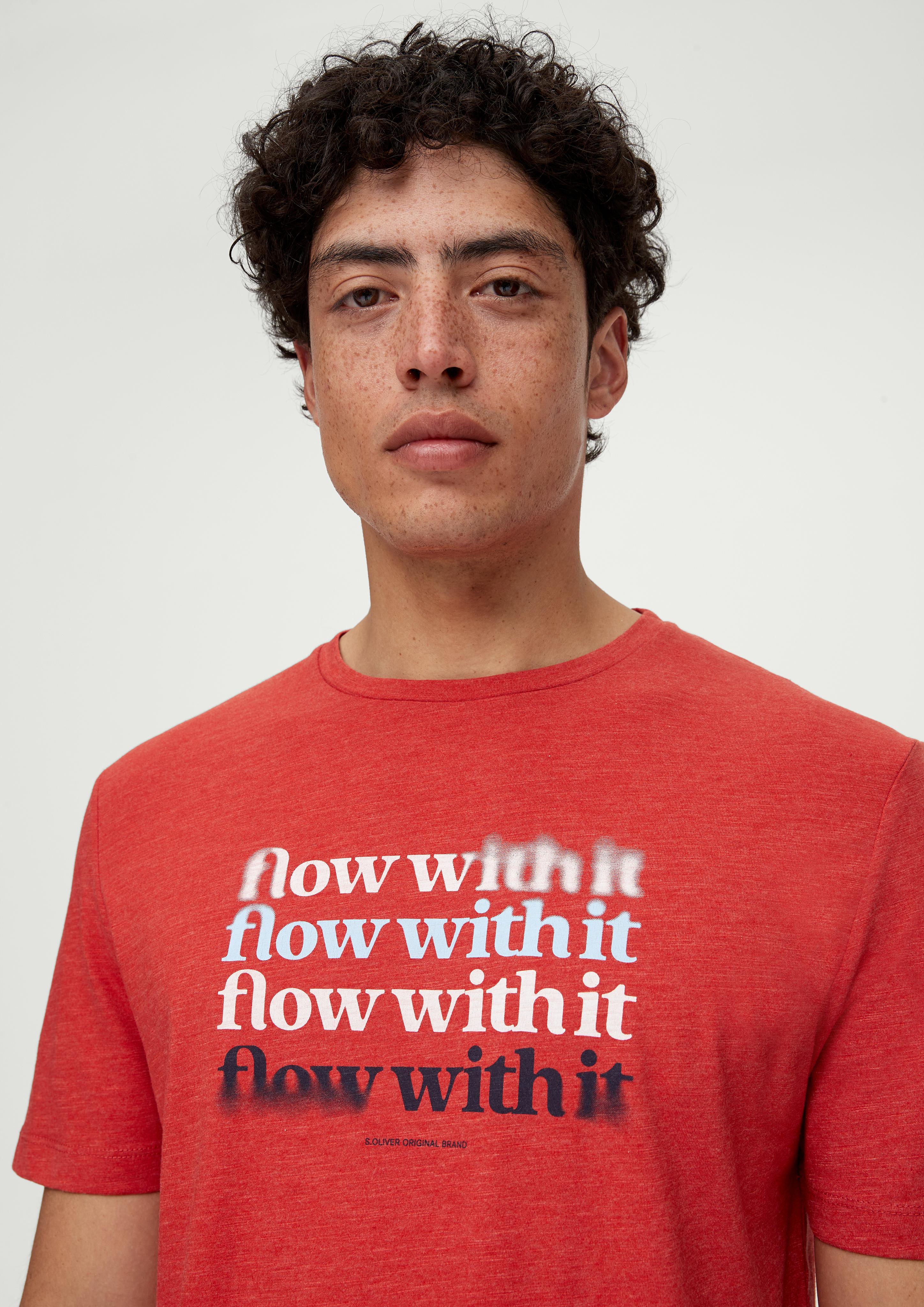T-Shirt mit Frontprint  2131554-30D1