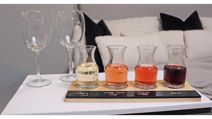 Winkee Weinprobe Karaffen 4er Set