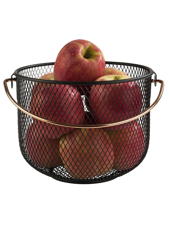 APS Brot und Obstkorb in Schwarz Ø 21 cm, H: 16,5 cm  günstig kaufen onesize