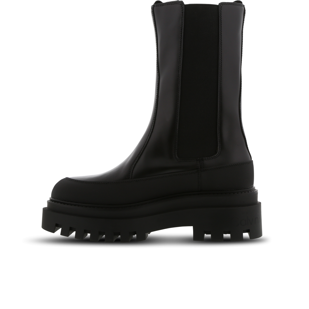 Calvin Klein Flatform Chelsea YW0YW01111-0GT / schwarz