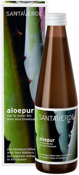Santaverde Aloepur Aloe Vera Saft Nahrungsergänzungsmittel