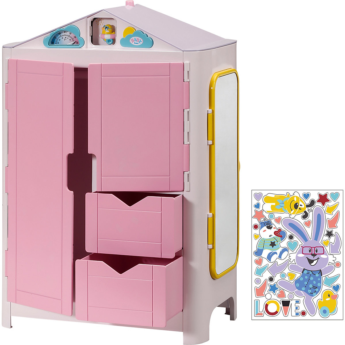 BABY born® 827987 Schrank mit Wetterente