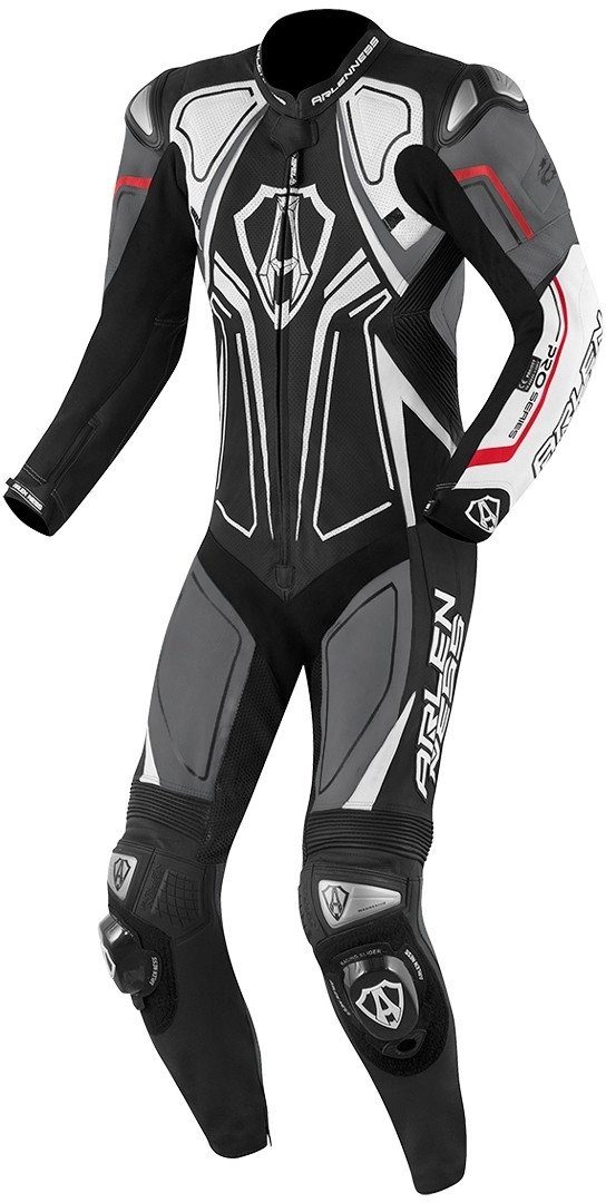Arlen Ness Motorradkombi Conquest 1-Teiler Motorrad Lederkombi