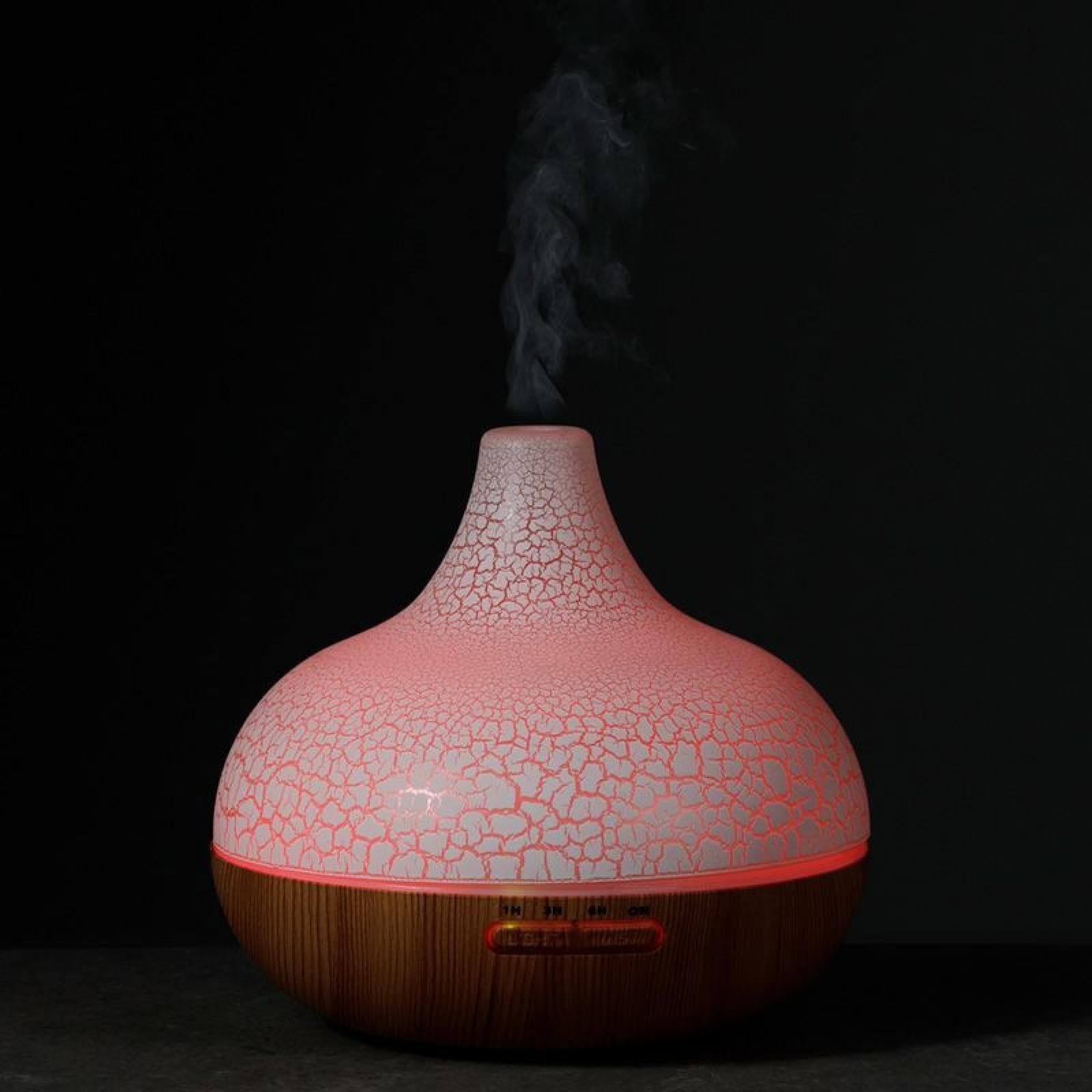 Puckator Diffuser Eden Elemental tropfenformiger farbwechselnder USB Duftöl Diffuser Luf
