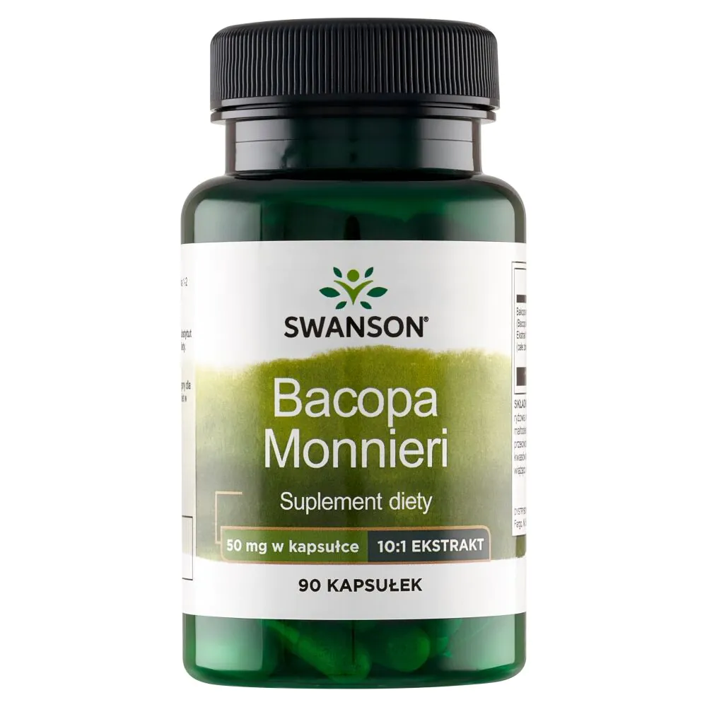Εκχύλισμα Swanson Bacopa Monniera 10:1, 90 κάψουλες