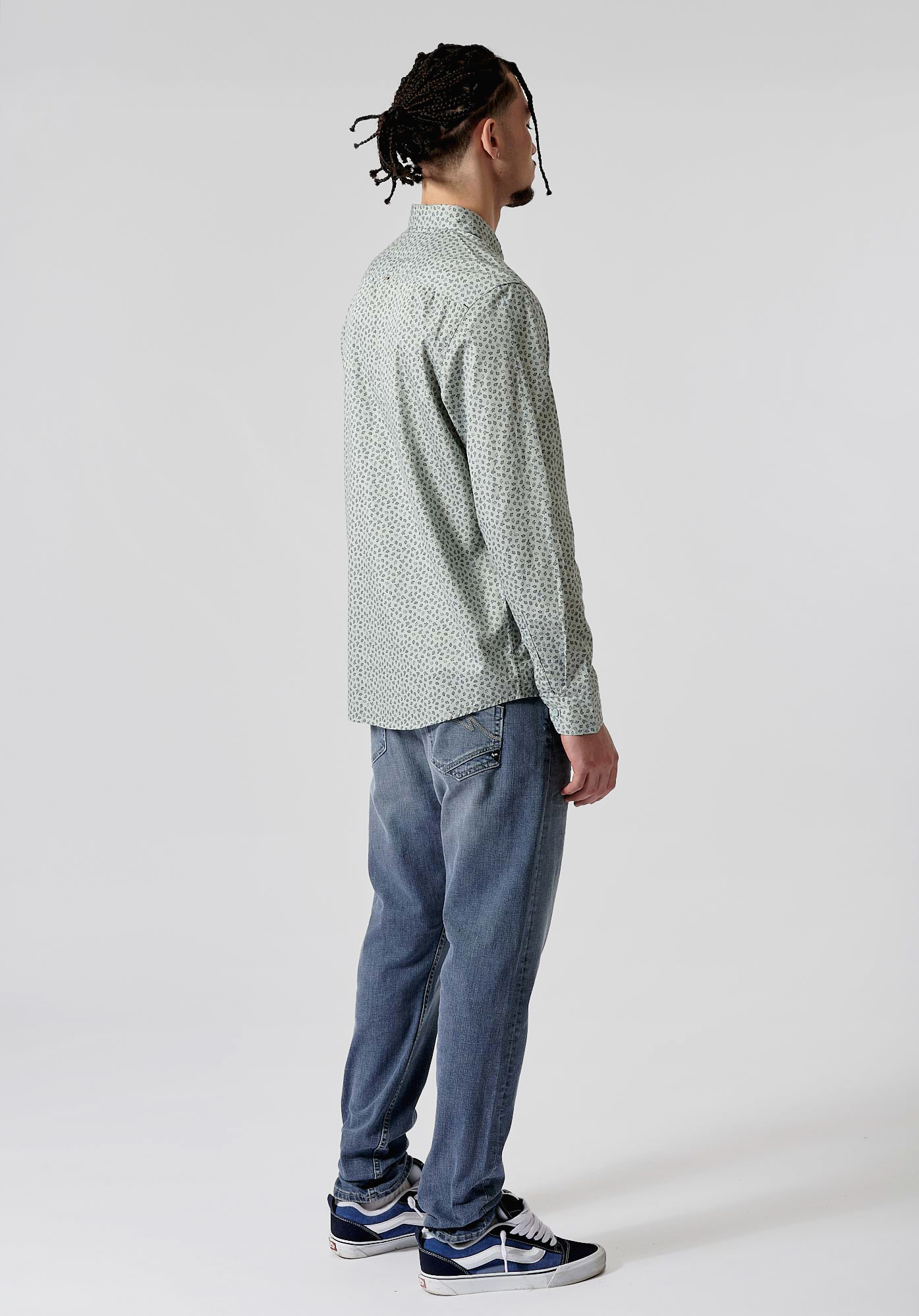 REAL   Chemise imprimée homme 100% coton