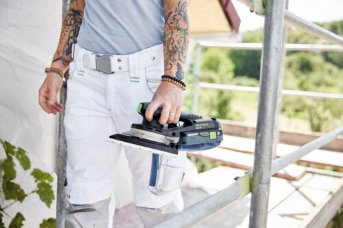 Festool 577713 DTSC 200-Basic akkus rezgőcsiszoló akkumulátor és töltő nélkül Systainerben