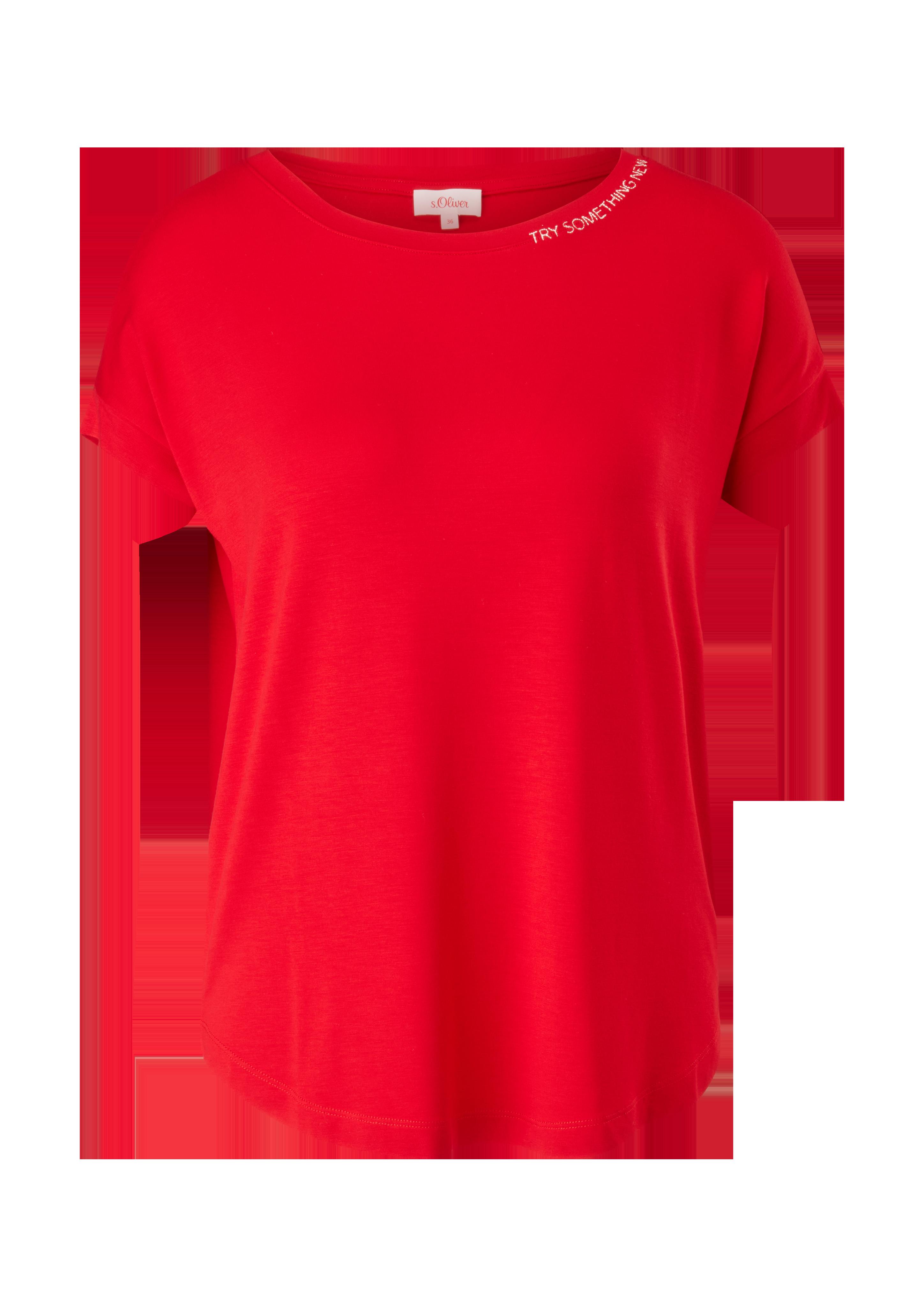 T-Shirt mit Stickerei  2125253-31D2