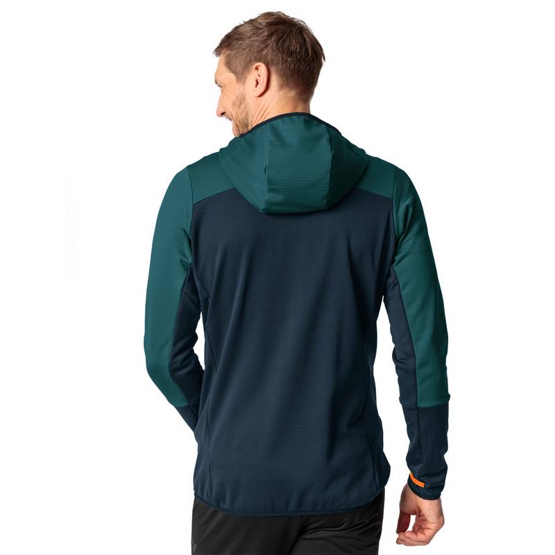 VAUDE Men's Monviso Hooded Grid Fleece Jacket Outdoorjacke Herren
