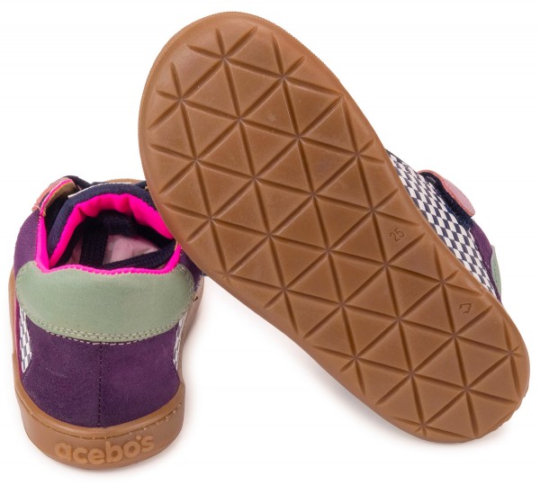Acebos ~ MidCut Schnürschuh Leder ~ Berry