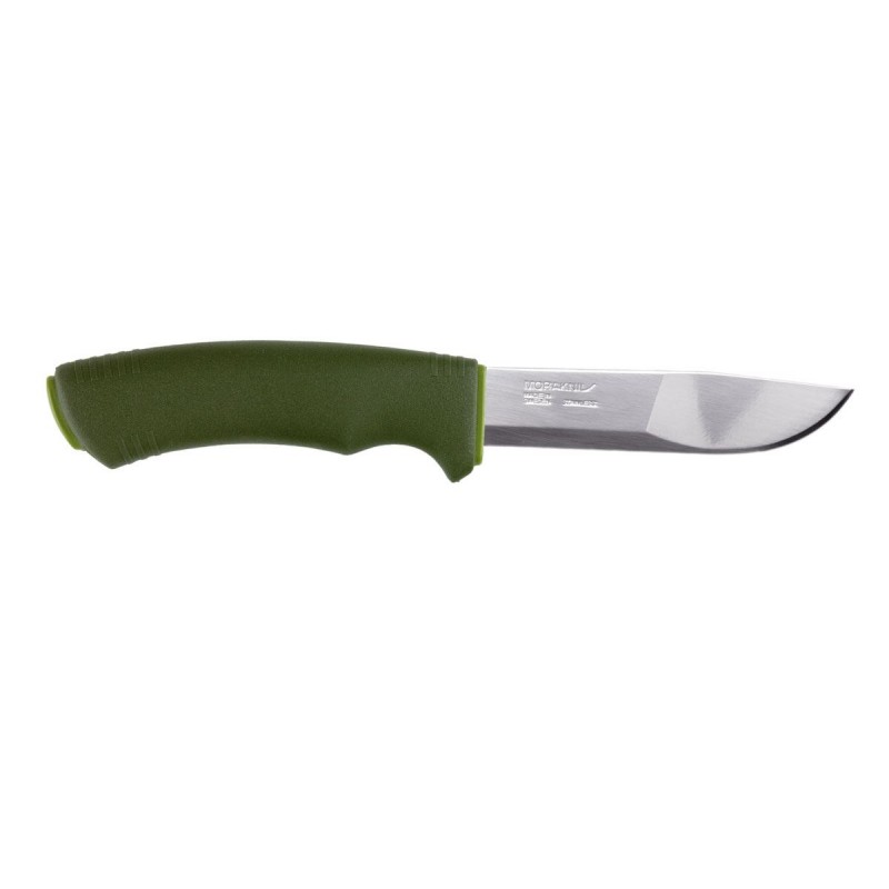 Morakniv Bushcraft Forest mit grüner Plastikhülle