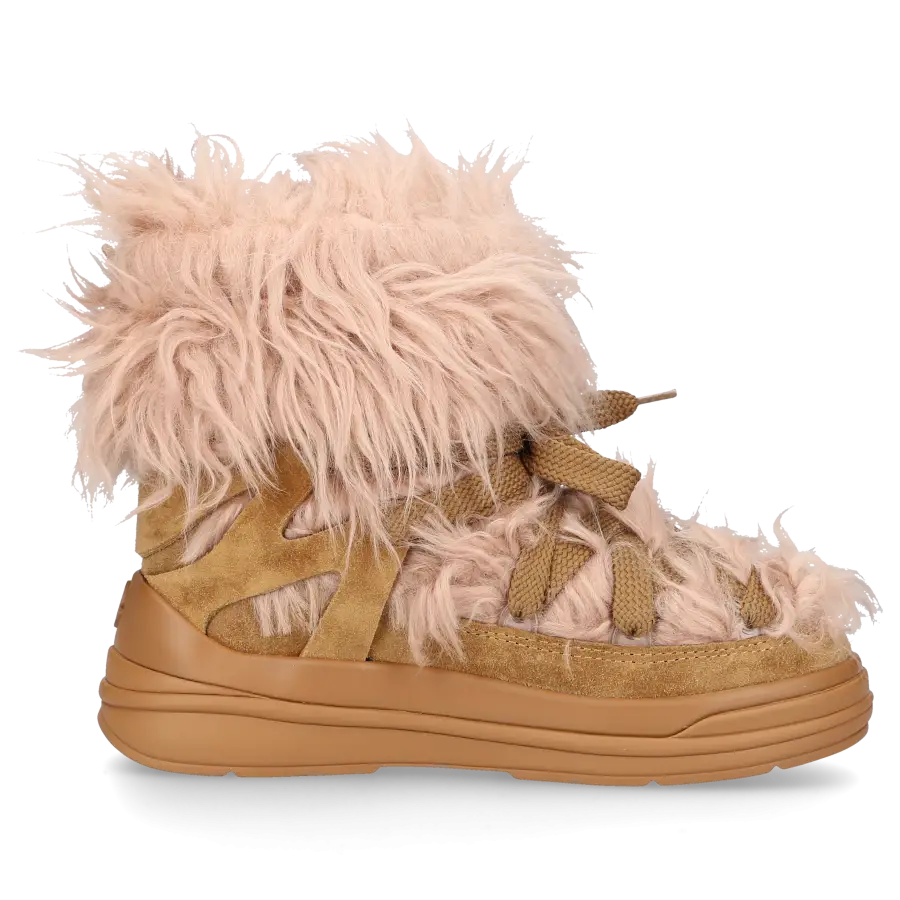Moncler - Stiefeletten M2370 Lammleder - beige
