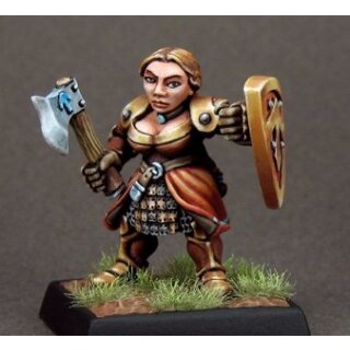 Shield Maidens (9), Dwarf Adept