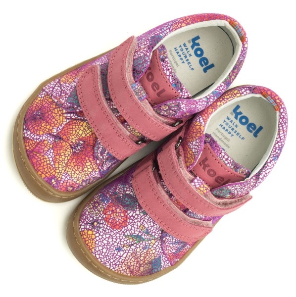 Koel bare ~ Danny LowCut Klettschuh ~ Fuchsia Flowers