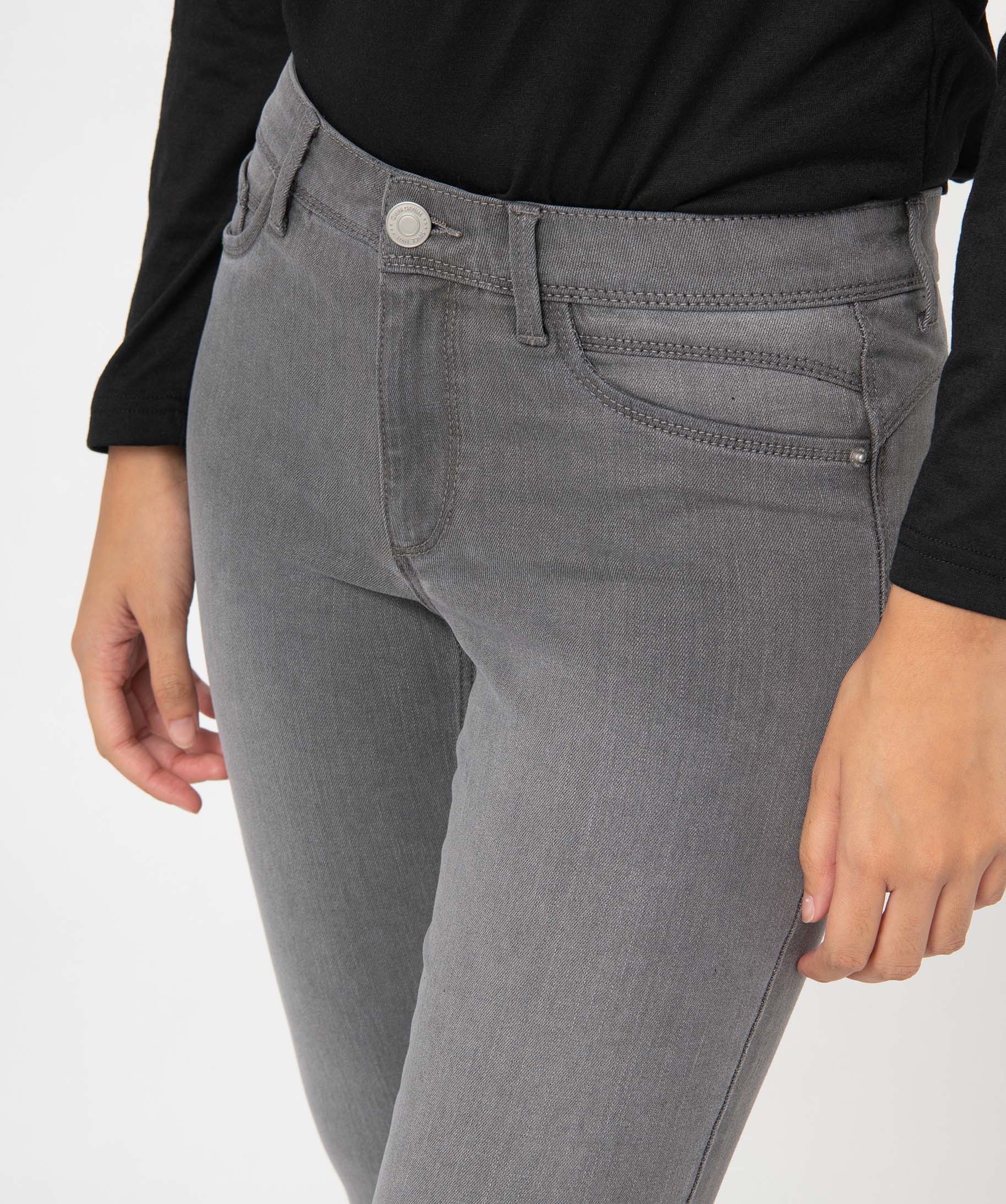 Jegging femme taille haute grey | GEMO