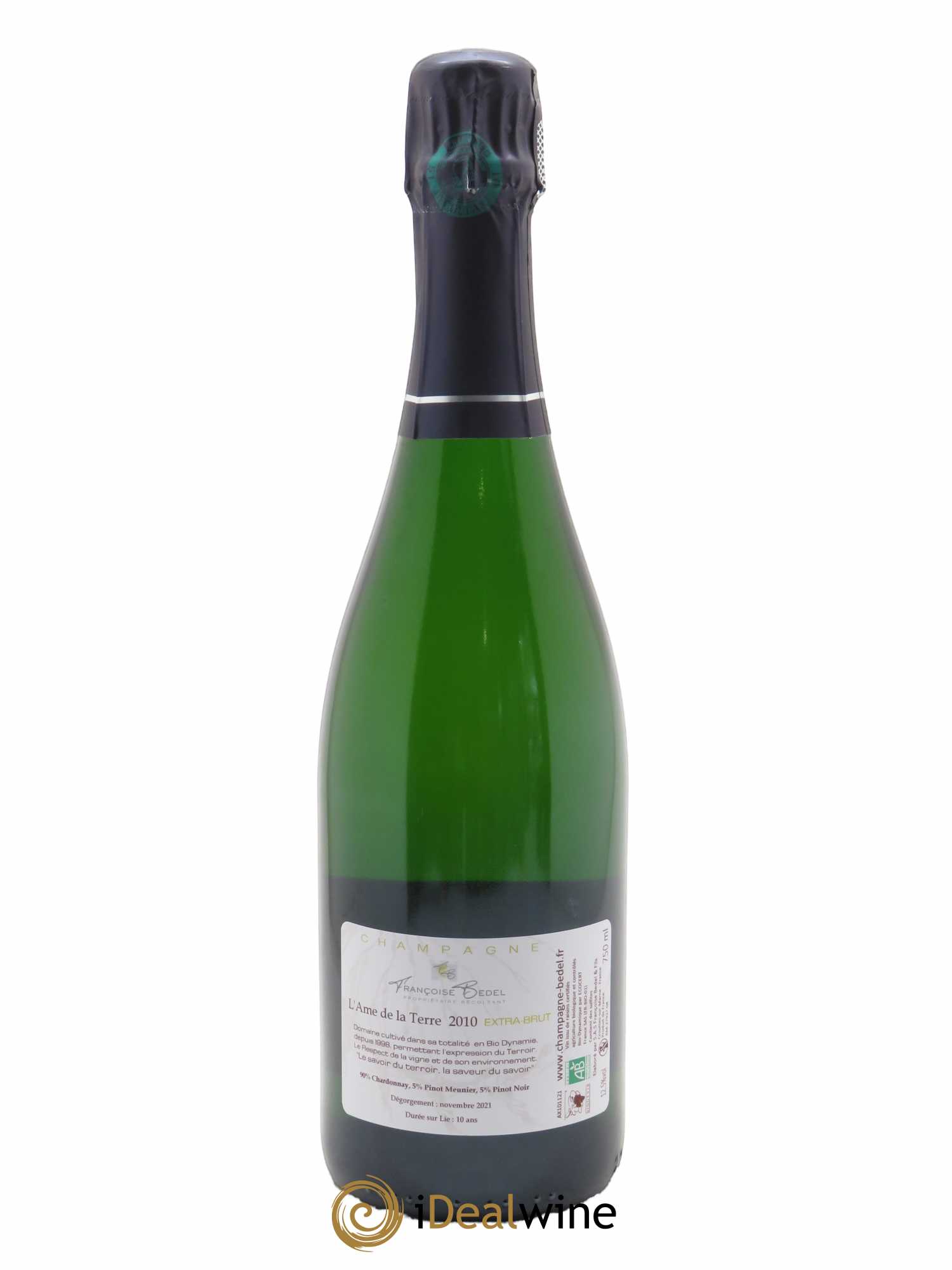 L'âme de la Terre Françoise Bedel et Fils  2010 - Lot de 1 Bouteille