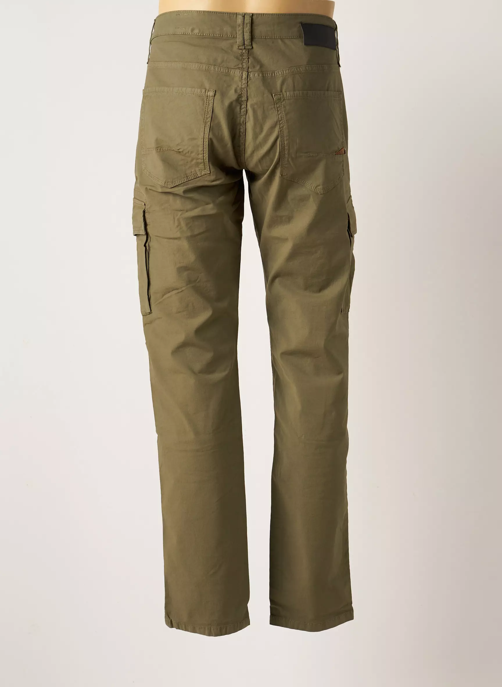 Le Temps Des Cerises Pantalons Cargo Homme couleur vert