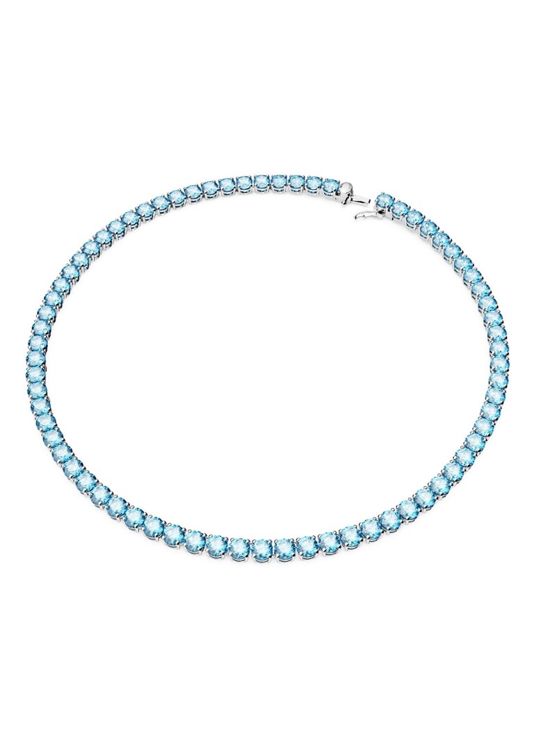 ΚΟΛΙΕ Swarovski MATRIX M AQUAM/RHS M