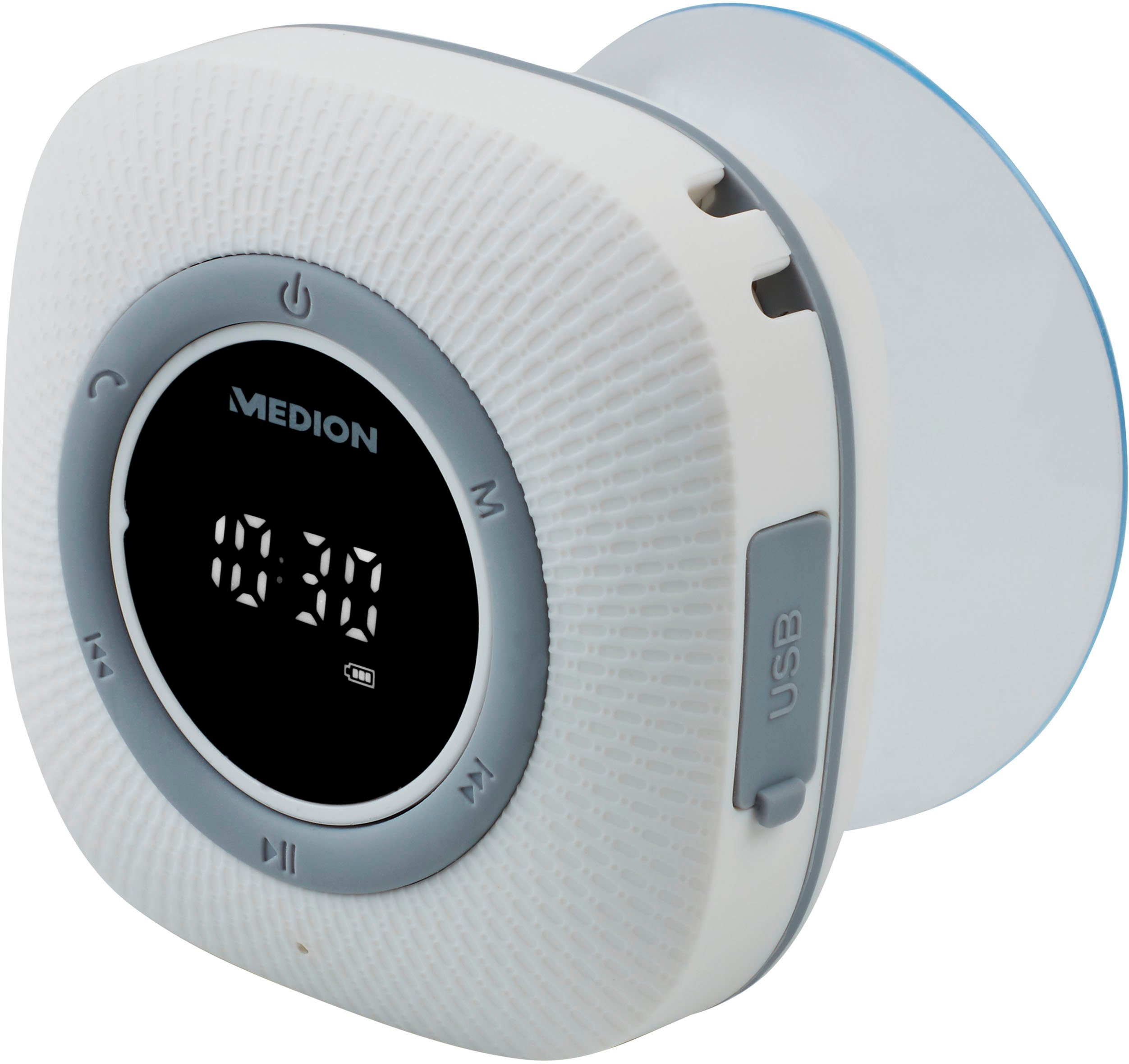 Medion® LIFE® P66096 (MD 43881) Dusch- Digitalradio (DAB) (UKW mit RDS, 3 W)