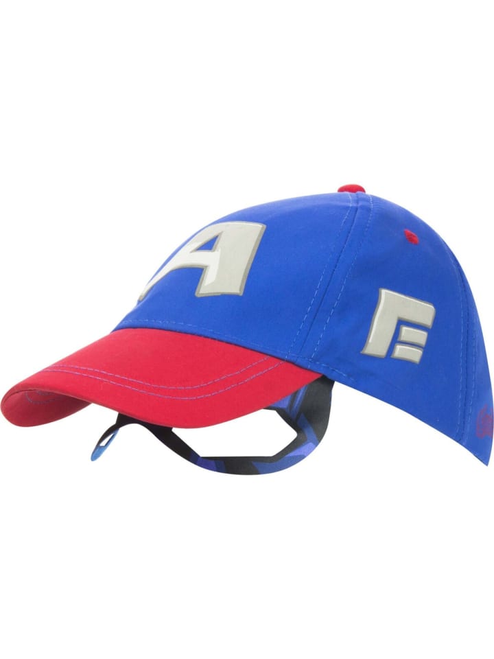 Avengers Avengers Cap mit Maske Stylische Marvel Cap mit abnehmbarer Maske in Blau günstig kaufen 20 x 20 cm