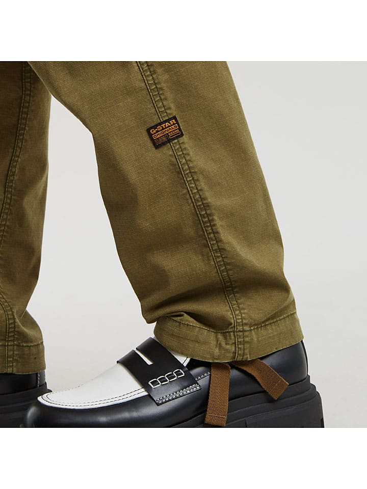 G-Star Cargohose - Regular fit - in Khaki günstig kaufen