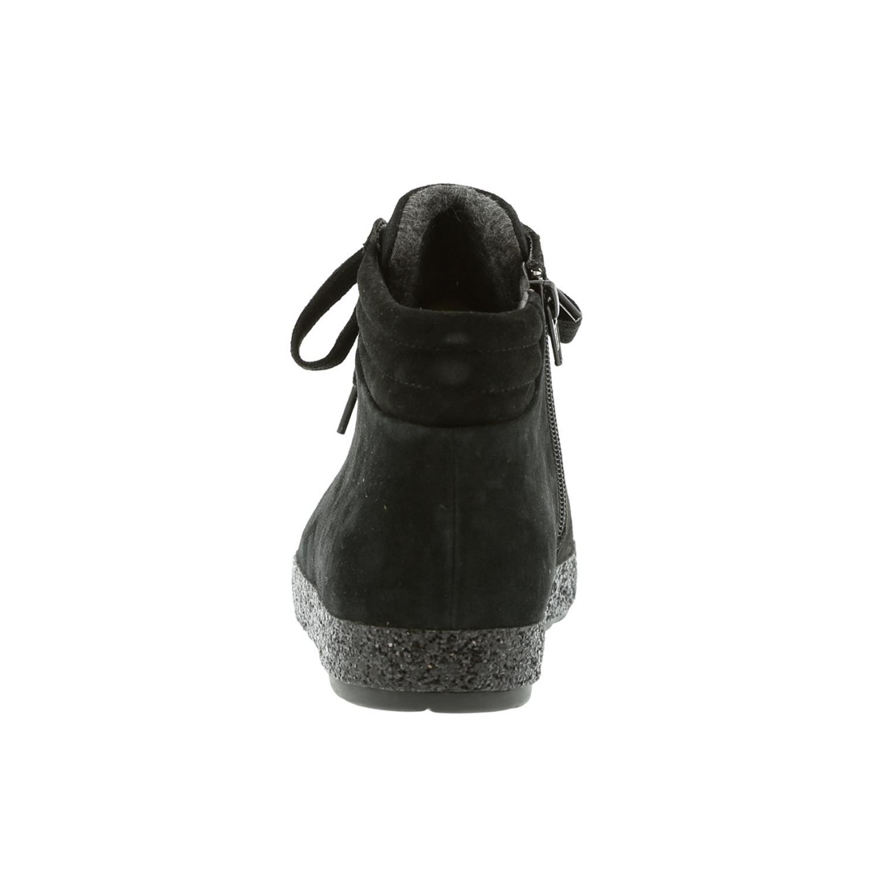 GABOR Schnür-Stiefeletten schwarz
