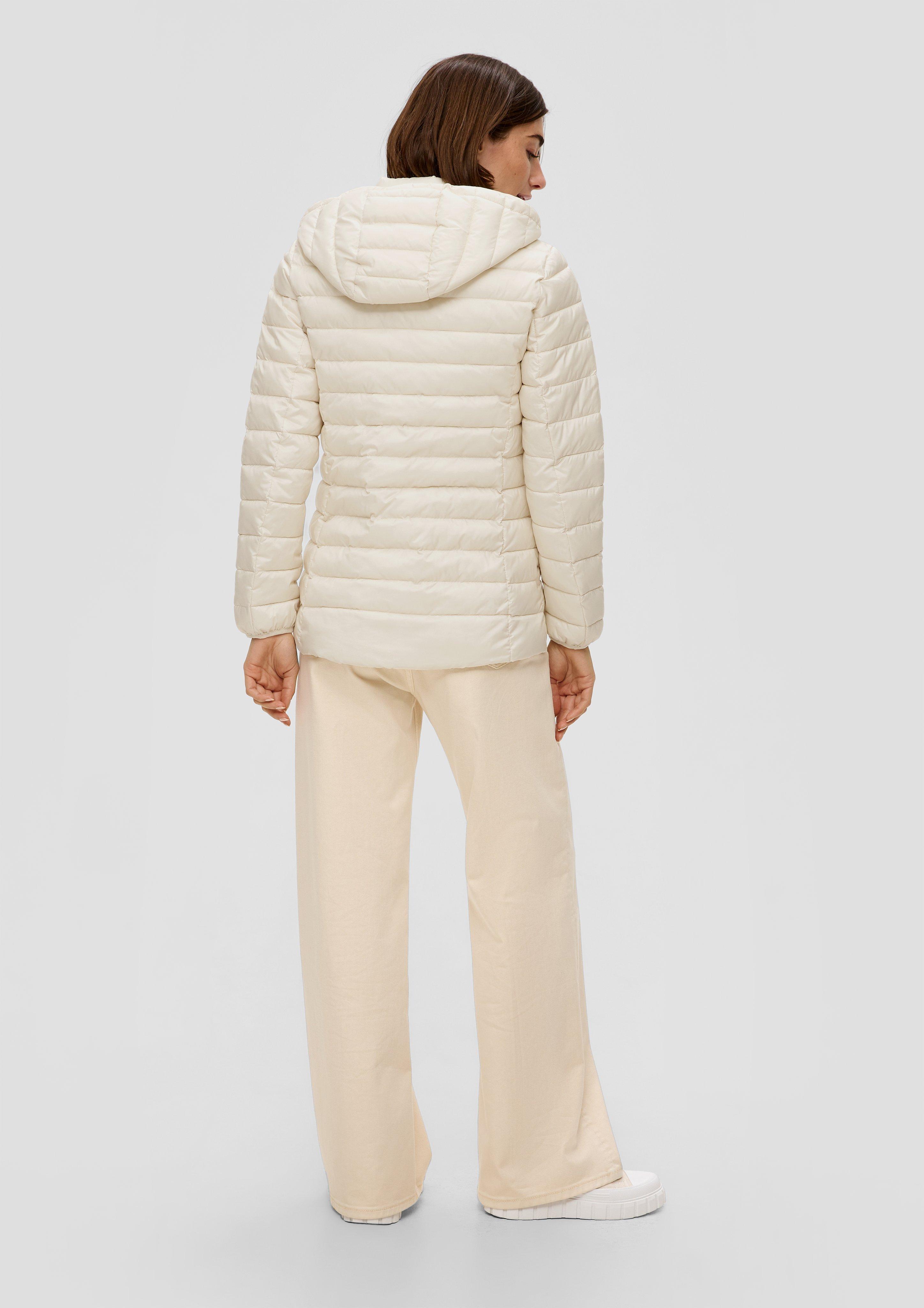 Leichte Steppjacke mit abnehmbarer Kapuze  2141878-0330