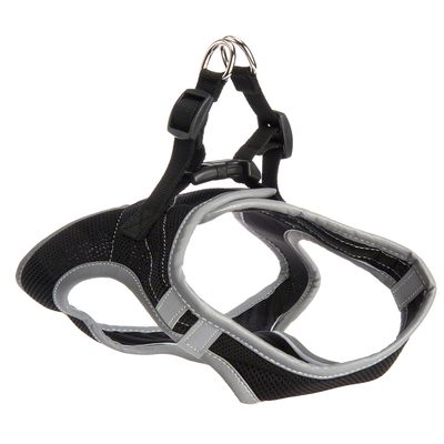 Hunde-Softgeschirr Feel Free - schwarz