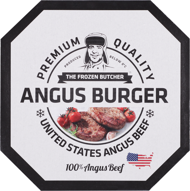 The Frozen Butcher US Angus Burger Patty