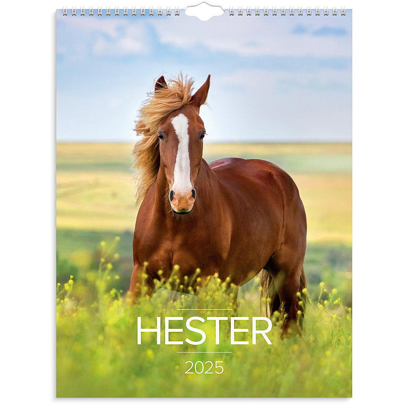 Veggkalender hester 2025